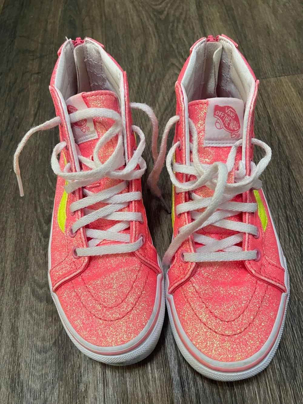 Vans sparkling neon